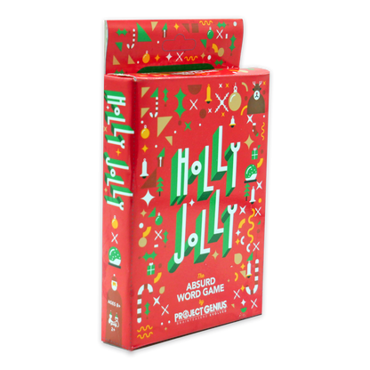 Holly Jolly Christmas Rhyming Word Card Game