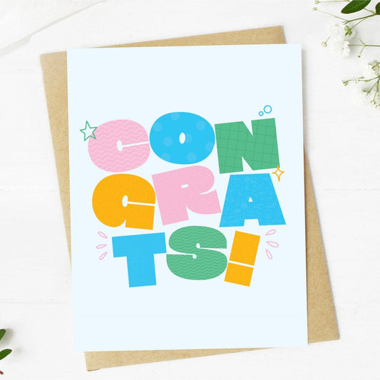 CONGRATS! Greeting Card