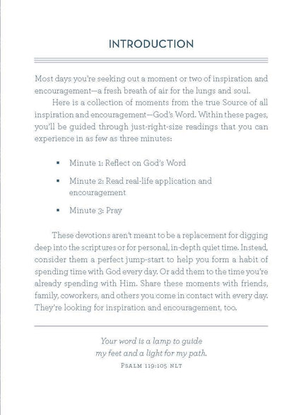 3-Minute Devotions For Men