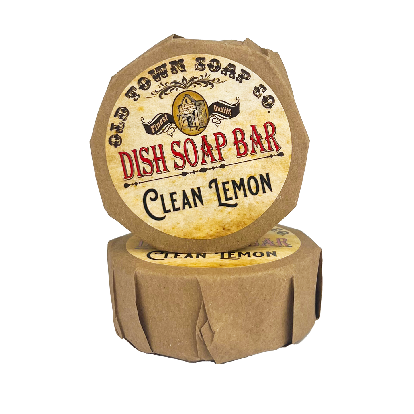 Dish Soap Bar -Avail in 4 Scents -For Sparkling Clean Dishes: Clean Lemon