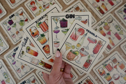 Classic Cocktail Variety Coaster Set of 4