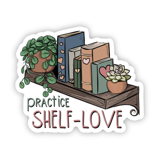 Practice Shelf-Love Sticker