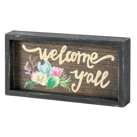Welcome Y'all Tabletop Decor
