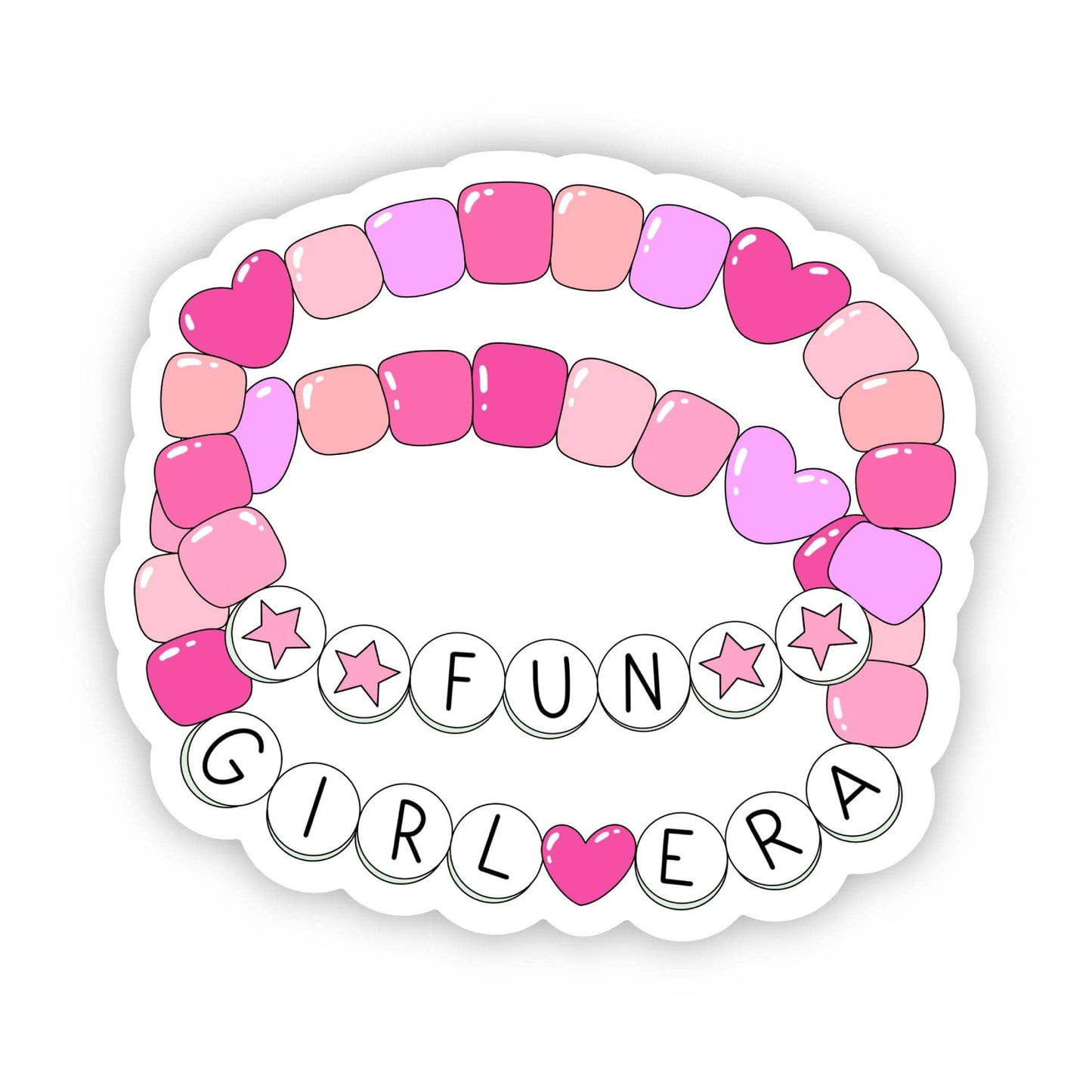 Fun Girl Era Bracelet Sticker