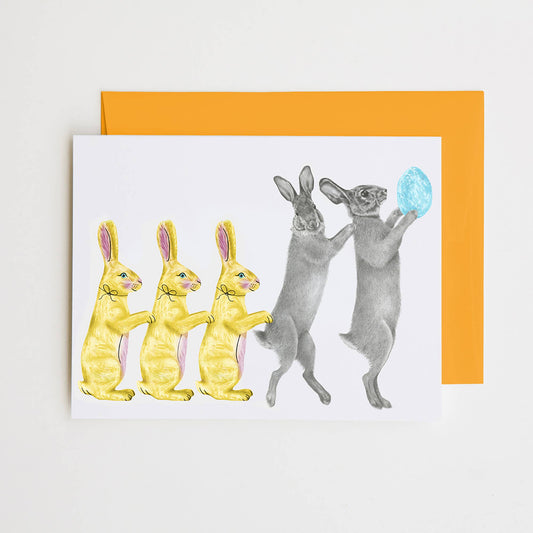 Bailey & Sapphin Wicklow Cottontail Rabbit Note Card