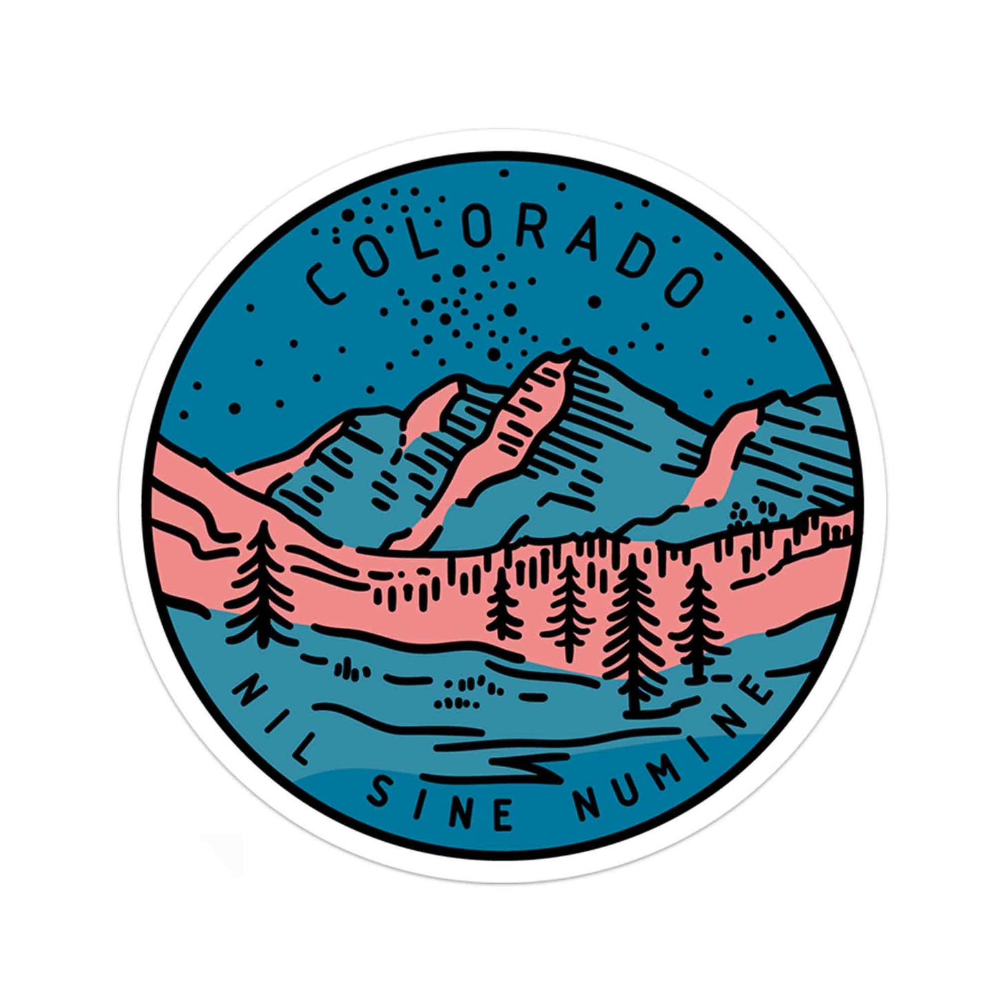 Colorado Sticker Color
