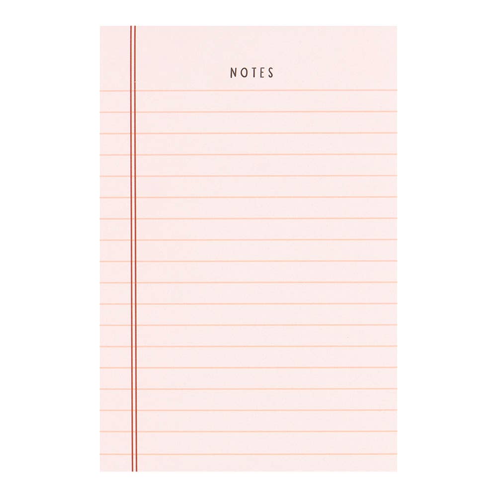 Pink Notes Notepad